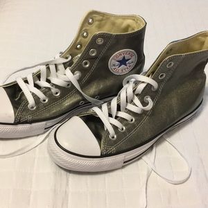 Brand New! Metallic Converse All Star High Tops